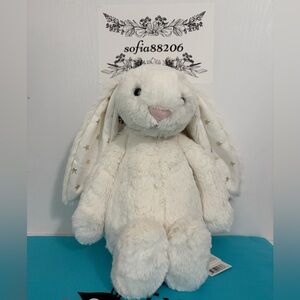 AUTHENTIC‼️NWT Jellycat Bashful Twinkle Bunny Medium